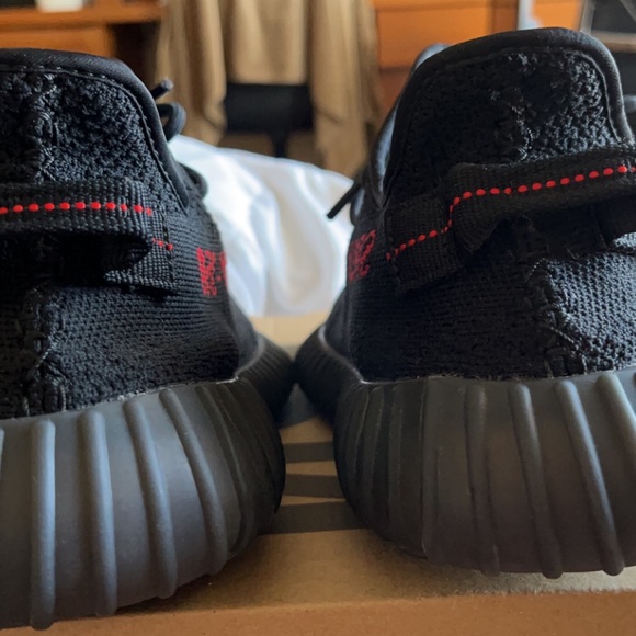 Black and red, size 8 us, worn 3 times - Picture 4 of 4